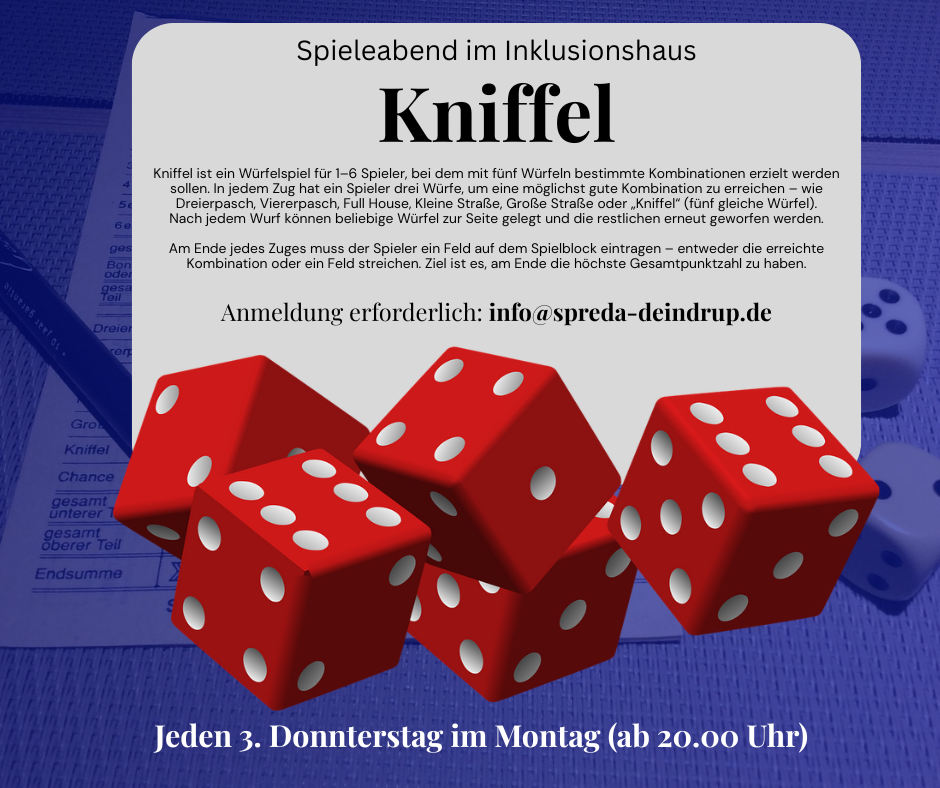 Kniffeln beim Spielabend